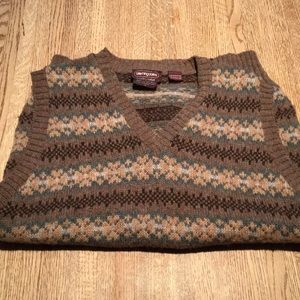Bloomingdales Shetland sweater vest